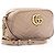 Borsa Small Camera GG Marmont in pelle matelassé Gucci Marrone Beige - vista 2