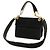 Sac à main à rabat Fendi F-Logo Noir - vue 2