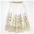Autre Marque Saia de organza bordada Chesty Amarelo - vista 2