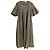 Autre Marque Vestido largo Merlette POIRET Castaño