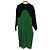 Autre Marque abito nagonstans circle-sleeves Nero Verde