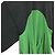 Autre Marque abito nagonstans circle-sleeves Nero Verde - vista 2