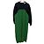 Autre Marque abito nagonstans circle-sleeves Nero Verde - vista 6
