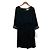 Autre Marque Grace Class Tuck Drape Dress Kleid Schwarz