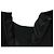 Autre Marque Grace Class Tuck Drape Dress Kleid Schwarz - Ansicht 5