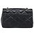 CHANEL Matelasse Chain Shoulder Bag Lamb Skin Black Gold Tone CC - vista 2
