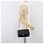 CHANEL Matelasse Chain Shoulder Bag Lamb Skin Black Gold Tone CC - vista 28