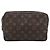 Louis Vuitton Trousse Toiletry Monogram Canvas 23 Castaño