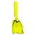 Borsa a tracolla Gossip Balenciaga in pelle gialla Giallo - vista 3