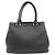 Sac Tote 2-Way en cuir Prada Noir - vue 2