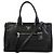 Prada 2-Way Tote Bag aus schwarzem Leder
