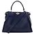 Bolsa Fendi Peekaboo 2-Way Azul marinho