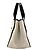 Borsa Cabas Balenciaga Navy Bianco - vista 3