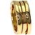 Bulgari Bvlgari B-zero1 Ring mit 2 Bändern in 18K Gelbgold - Ansicht 6