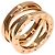 Bulgari Anello B-zero1 Legend a 3 bande Bvlgari - vista 2