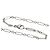 Autre Marque Collana Cuore con 3 Diamanti Tiffany & Co. in Oro Bianco 18K - vista 3