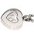 Collana Chopard Happy Diamonds Heart in Oro Bianco 18K - vista 7