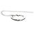 Tiffany & Co. Elsa Peretti Open Heart 5 Diamonds Pendente Platino e Diamanti Argento - vista 6