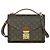 Louis Vuitton Monceau Monogram Canvas Castaño