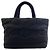 Autre Marque Saco Tote Saint Laurent Logo Preto