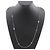 Collier long Chanel Coco Mark Argenté - vue 2