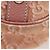 Borsa a tracolla Gucci Abbey in camoscio rosa - vista 4