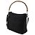 Bolso de hombro Gucci Bamboo Negro - vista 2