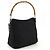 Bolso de hombro Gucci Bamboo Negro - vista 3