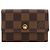 Louis Vuitton Damier Canvas Coin Purse Brown