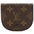 Portamonete Louis Vuitton Monogram Marrone
