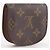 Portamonete Louis Vuitton Monogram Marrone - vista 3