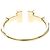 Tiffany & Co. T Wire Oro Rosa 18K con Diamantes Dorado - vista 6