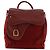 Zaino Gucci in camoscio e pelle rossa Rosso