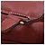 Zaino Gucci in camoscio e pelle rossa Rosso - vista 13