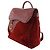 Zaino Gucci in camoscio e pelle rossa Rosso - vista 2