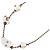 Collar Chanel Clear Stone - vista 3