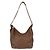 Gucci Soho Chain Hobo Leather Medium Castaño