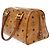 MCM Visetos logogramme Leather Castaño - vista 4