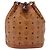 MCM Leather con coulisse Marrone - vista 2