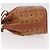 MCM Leather con coulisse Marrone - vista 4