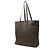 Prada Große Tote Bag mit Dreiecks-Logo-Plakette Anthrazitgrau - Ansicht 2