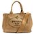 Prada 1BG439 Canapa Mini 2-Way Handtasche Braun