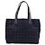 Chanel New Travel Line MM Tote Bag Schwarz