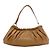 Bolso de hombro Miu Miu Logo Castaño - vista 2