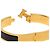 Hermès Pulsera de Dijes Hermes Clic H PM Negro Dorado - vista 4