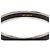 Hermès Email PM Caleche Armreif Schwarz Silber - Ansicht 4