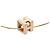 Hermès Collana Hermes Cage d'H H-Cube Bianco D'oro - vista 2
