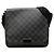 Sac bandoulière Louis Vuitton Damier Graphite District PM Noir