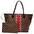 Bolso Tote Louis Vuitton Damier Karakoram Neverfull MM Castaño - vista 14