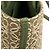 Borsa Tote Loewe Anagram Jacquard Verde - vista 9